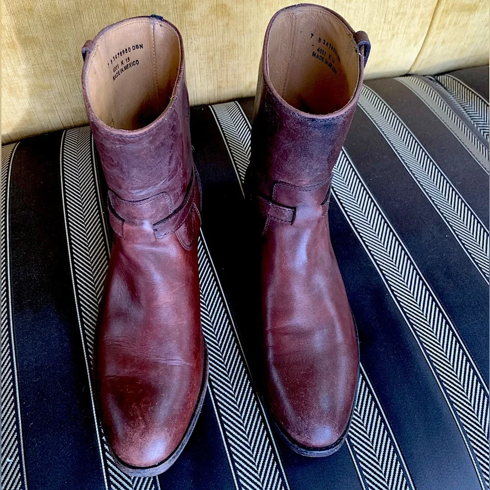 Frye Lindsey Shortboot Sz 7B - Picture 3 of 7